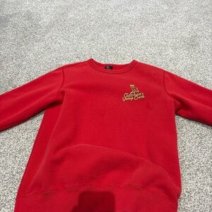 Men's Red OVO crewneck sweatshirt